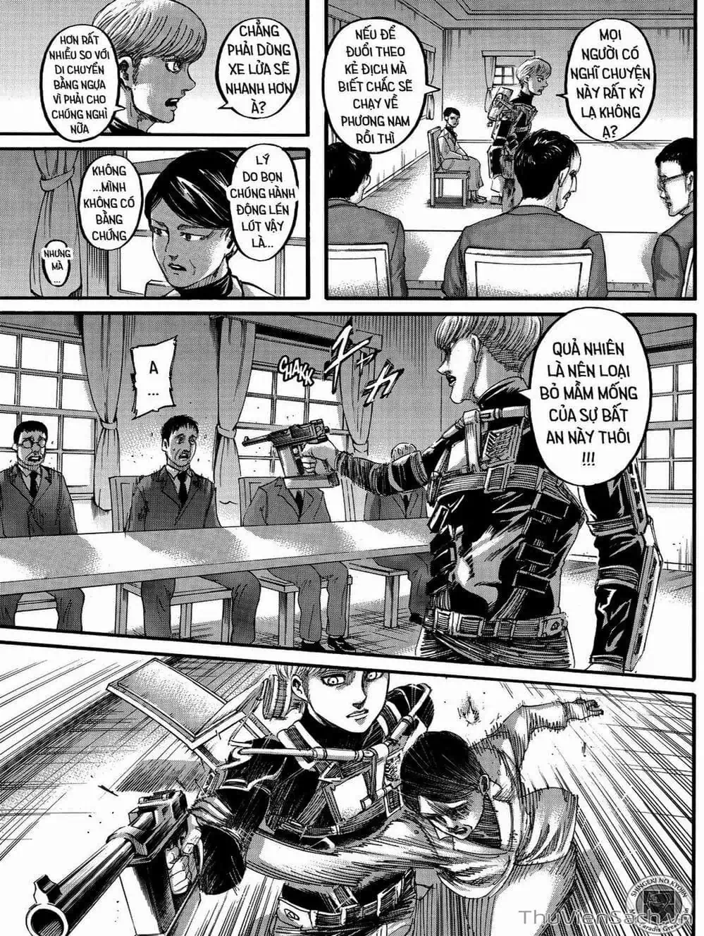 Truyện Tranh Đại Chiến Titan - Attack On Titan trang 8