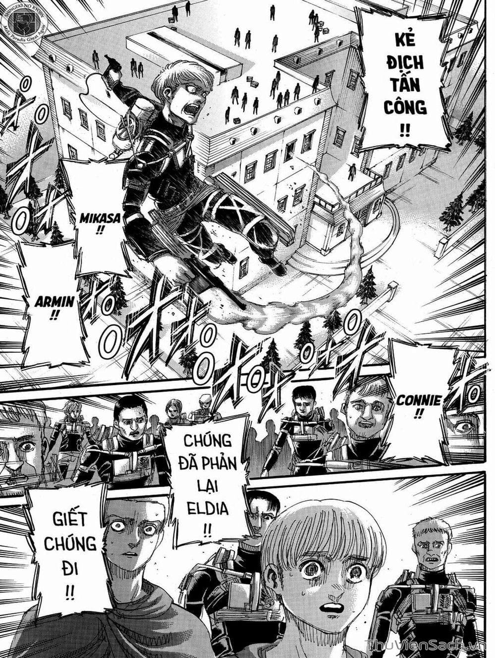 Truyện Tranh Đại Chiến Titan - Attack On Titan trang 8