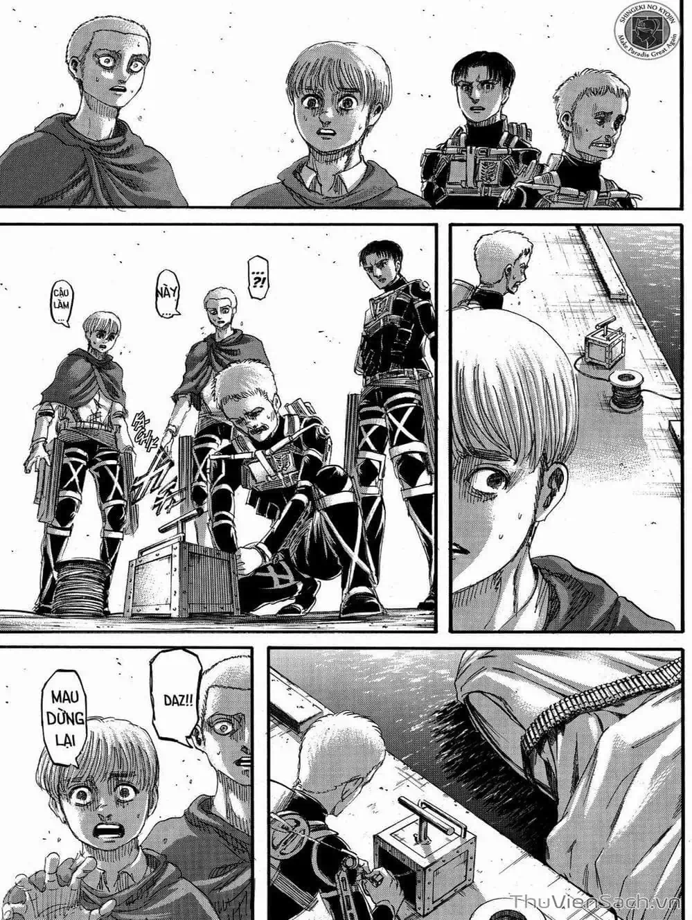 Truyện Tranh Đại Chiến Titan - Attack On Titan trang 8
