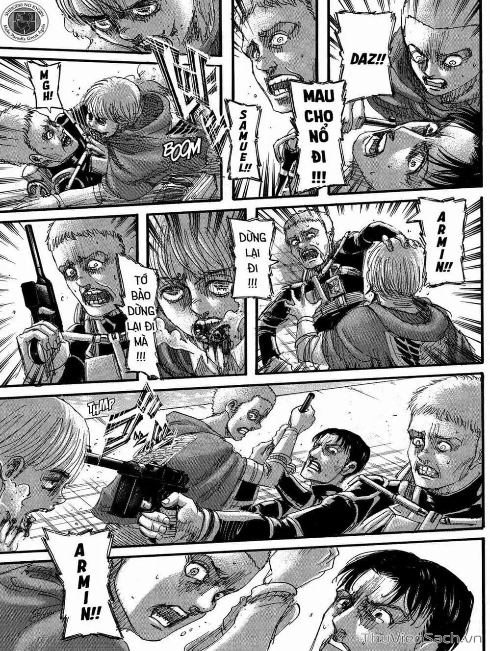 Truyện Tranh Đại Chiến Titan - Attack On Titan trang 8