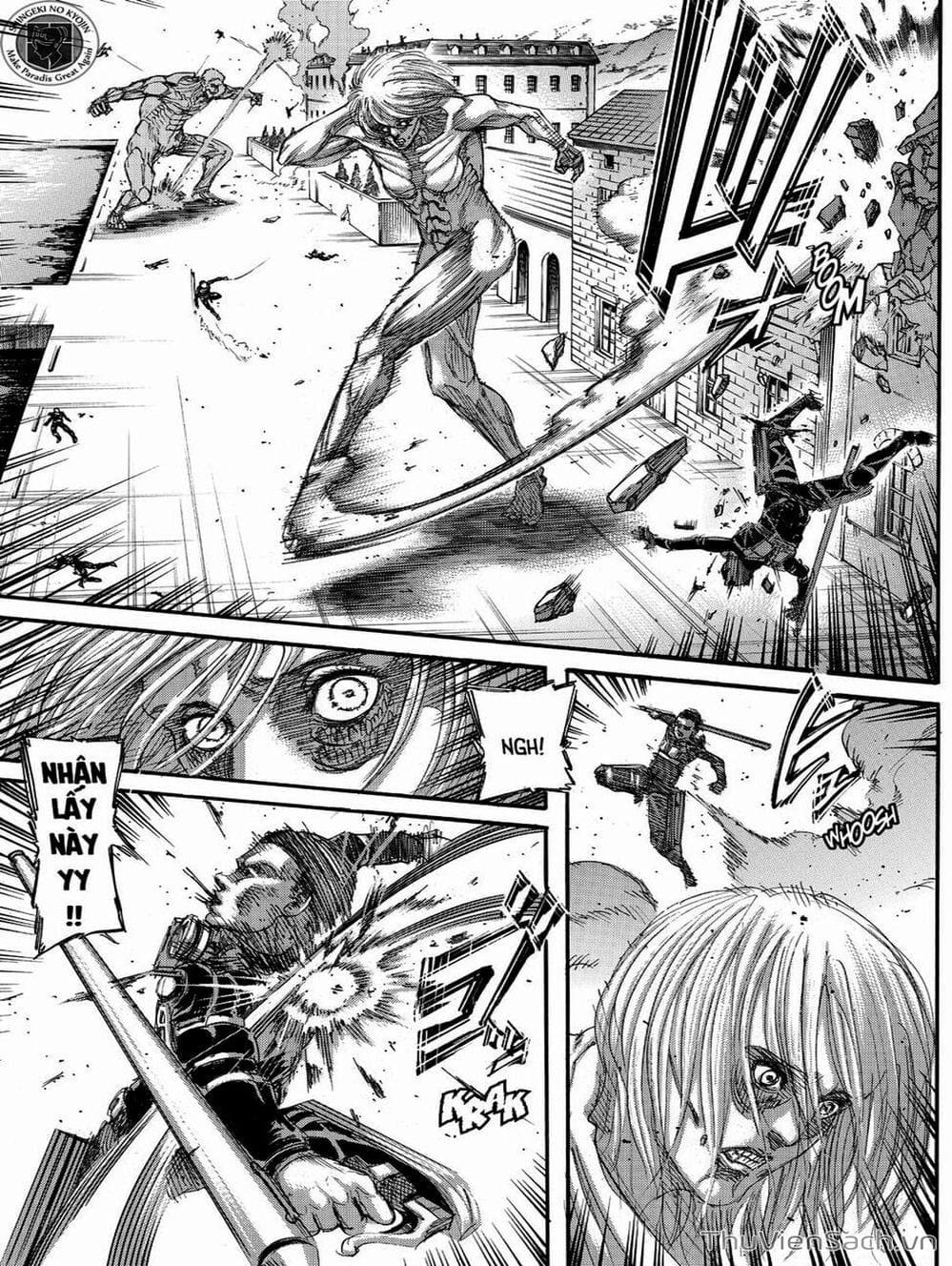 Truyện Tranh Đại Chiến Titan - Attack On Titan trang 8