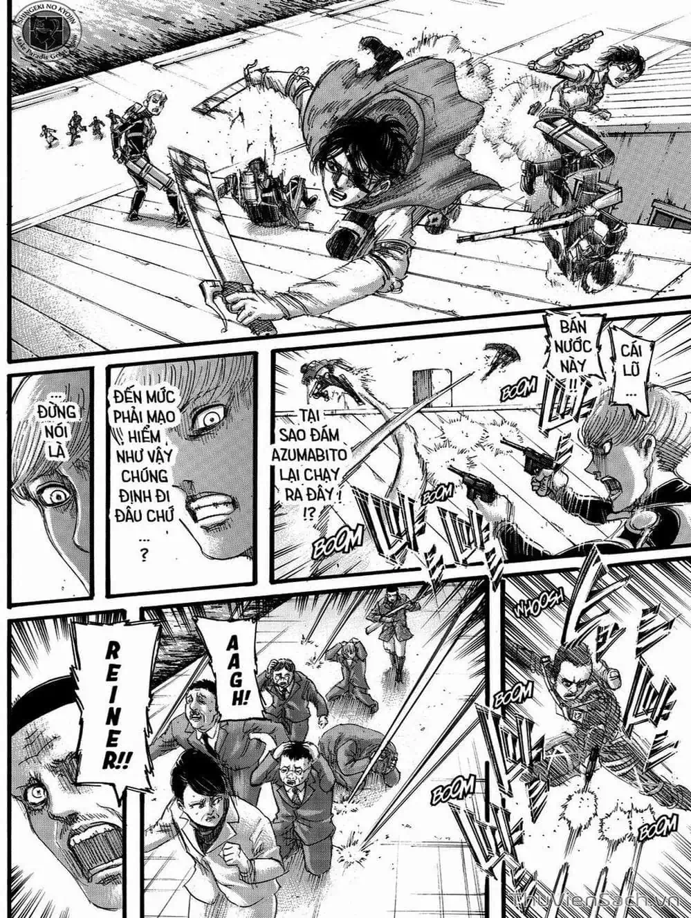 Truyện Tranh Đại Chiến Titan - Attack On Titan trang 8