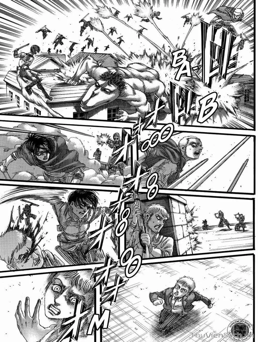 Truyện Tranh Đại Chiến Titan - Attack On Titan trang 8