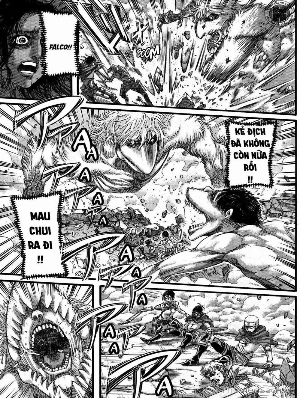 Truyện Tranh Đại Chiến Titan - Attack On Titan trang 8