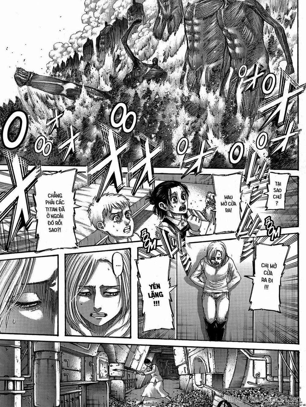 Truyện Tranh Đại Chiến Titan - Attack On Titan trang 8