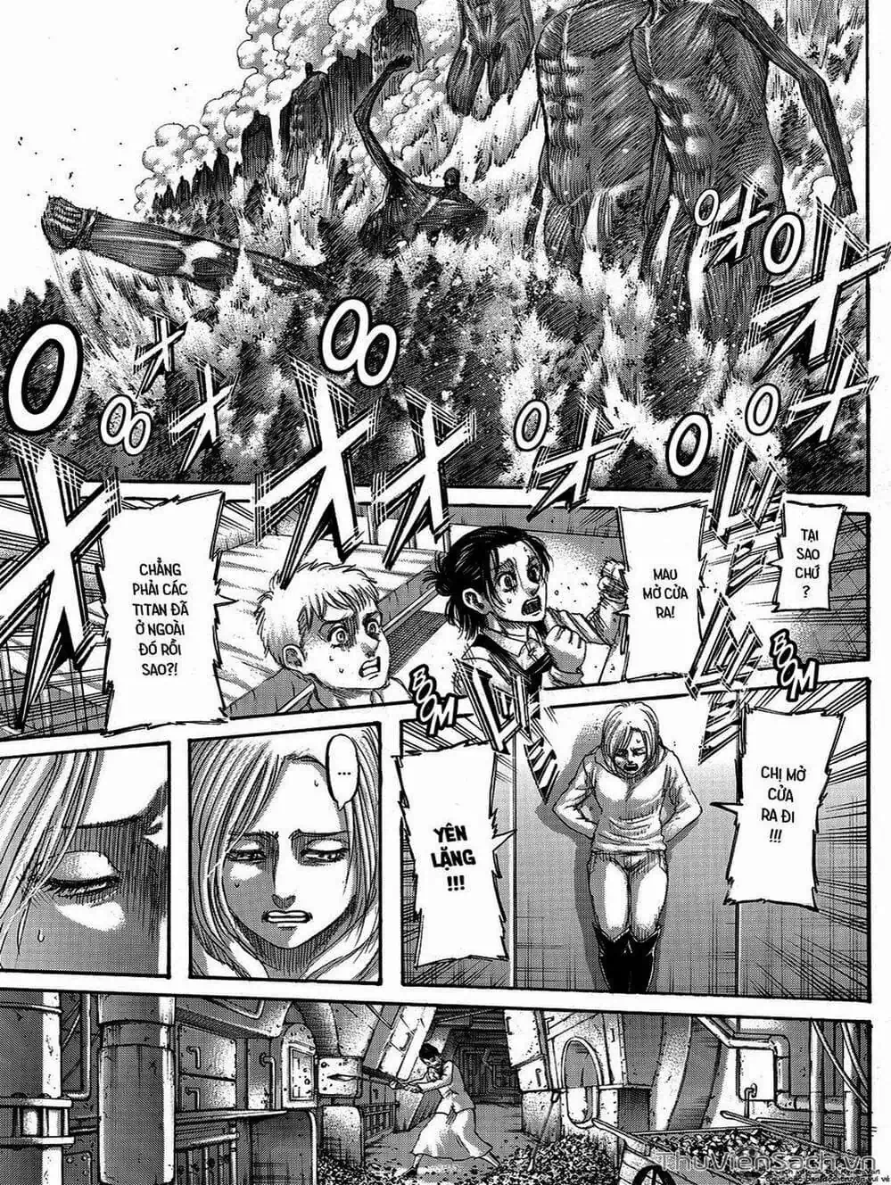 Truyện Tranh Đại Chiến Titan - Attack On Titan trang 8