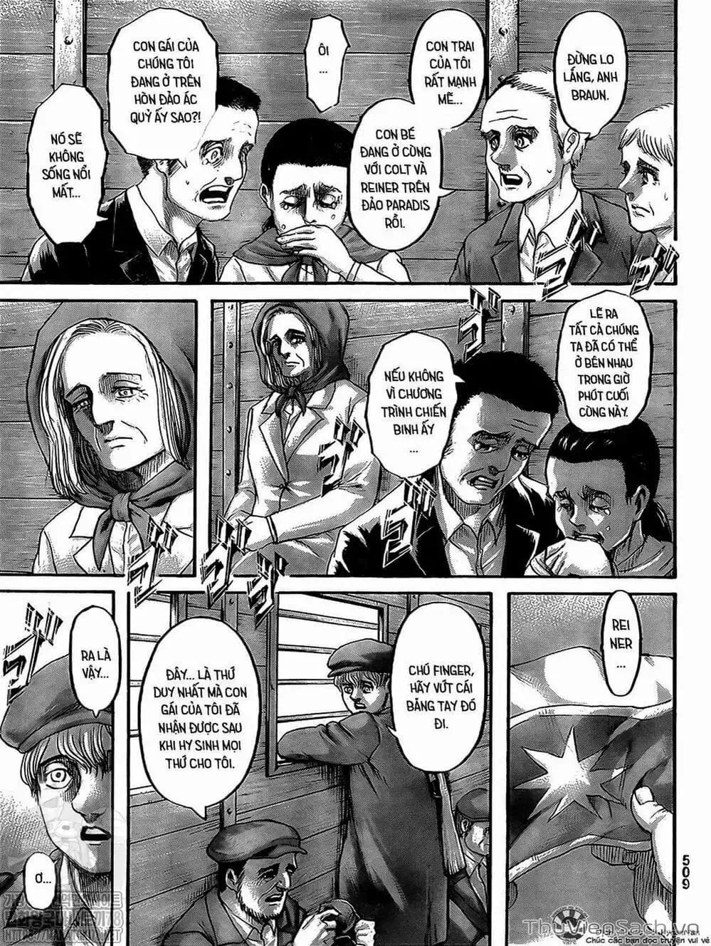 Truyện Tranh Đại Chiến Titan - Attack On Titan trang 8