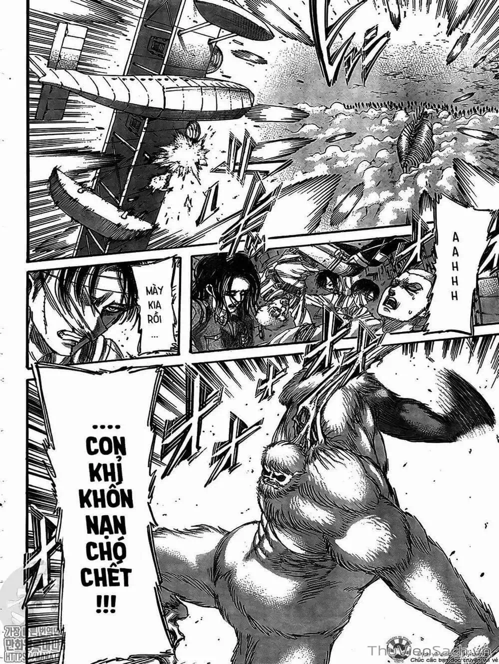 Truyện Tranh Đại Chiến Titan - Attack On Titan trang 8