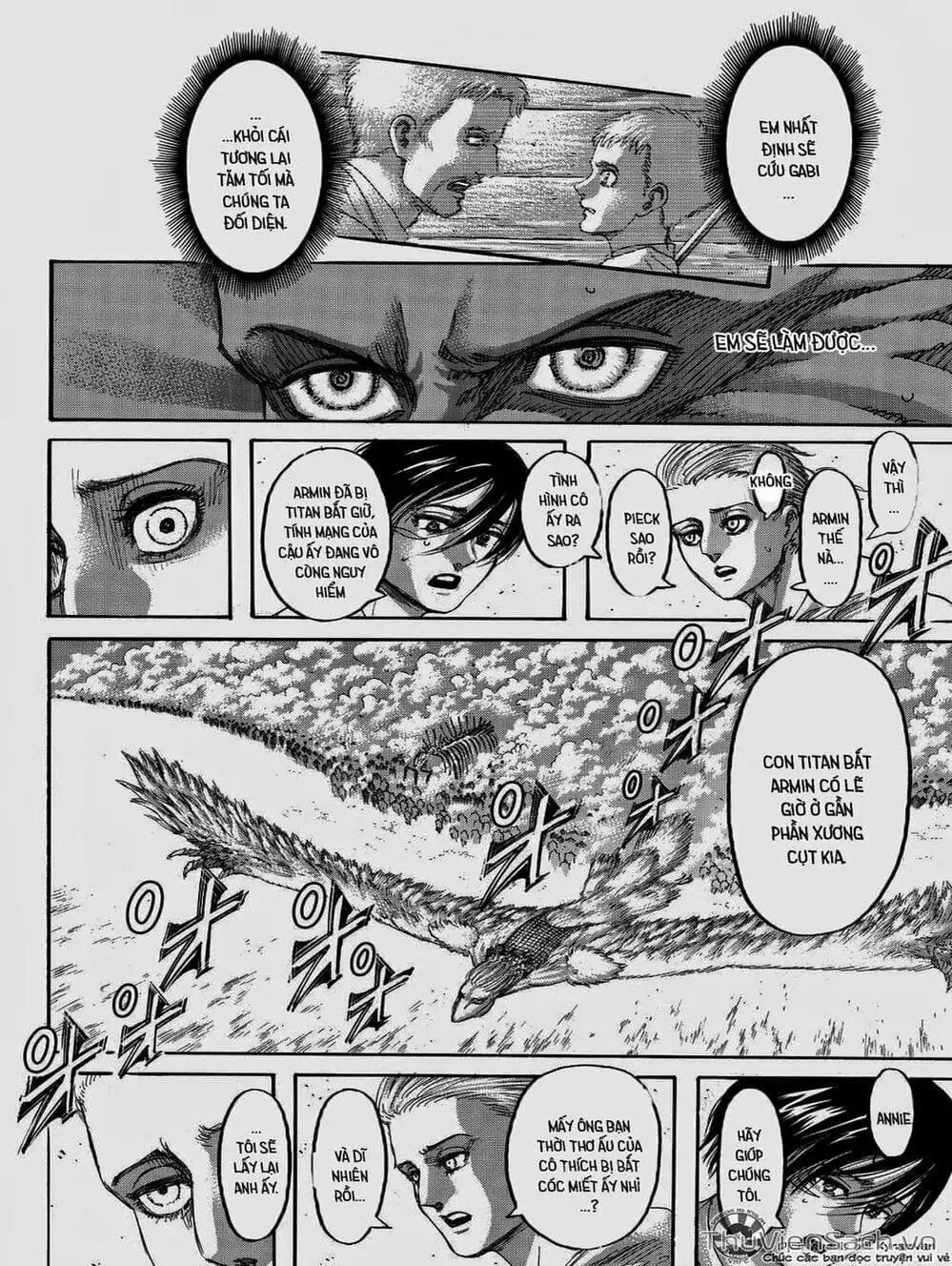 Truyện Tranh Đại Chiến Titan - Attack On Titan trang 8