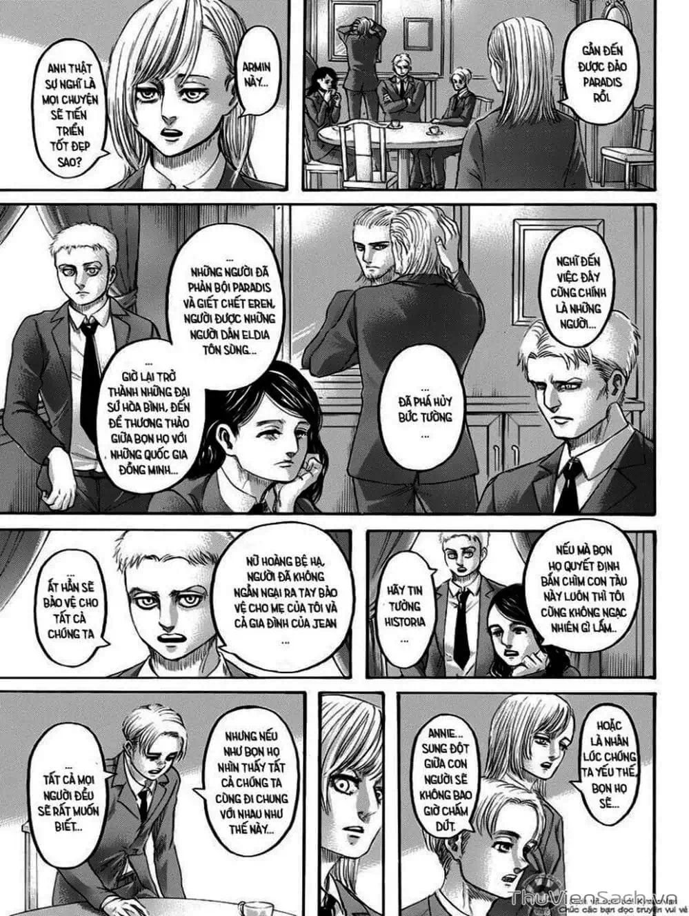 Truyện Tranh Đại Chiến Titan - Attack On Titan trang 8