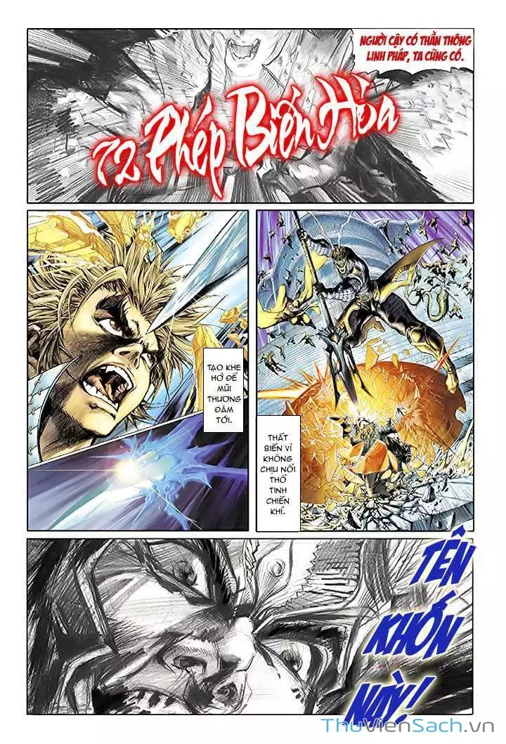 Truyện Tranh Đại Thánh Vương trang 4