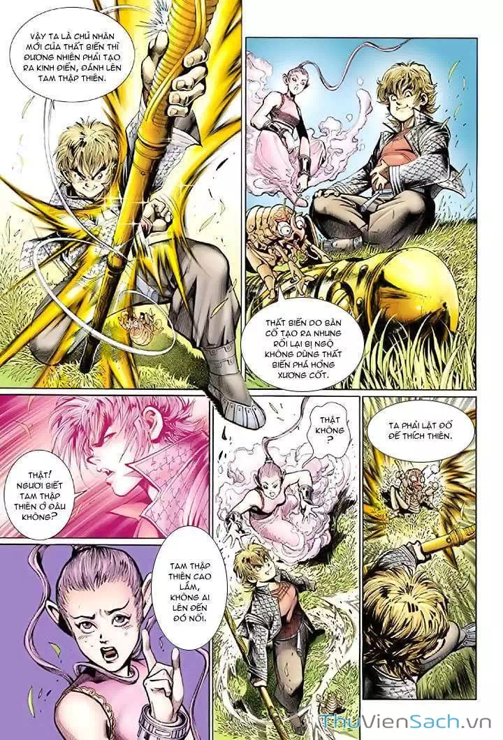 Truyện Tranh Đại Thánh Vương trang 4