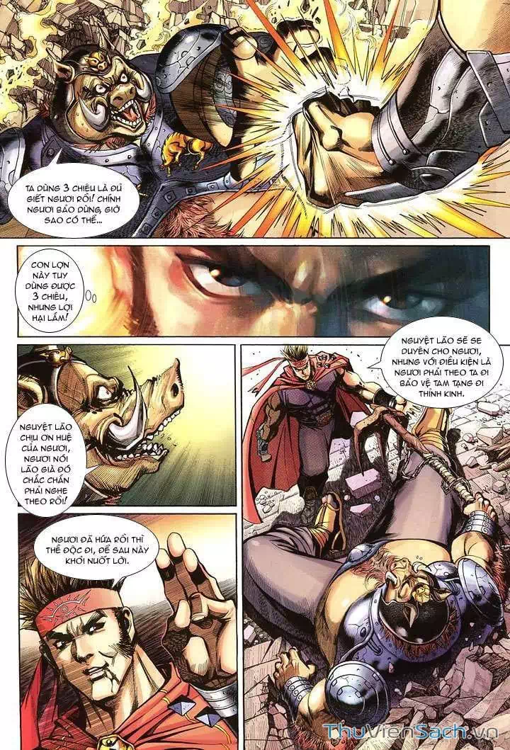 Truyện Tranh Đại Thánh Vương trang 4