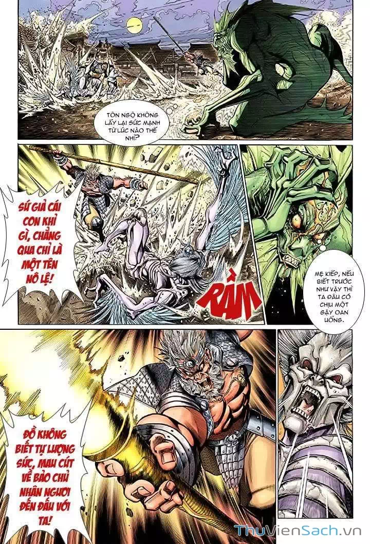 Truyện Tranh Đại Thánh Vương trang 4