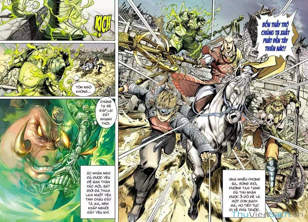 Truyện Tranh Đại Thánh Vương trang 4