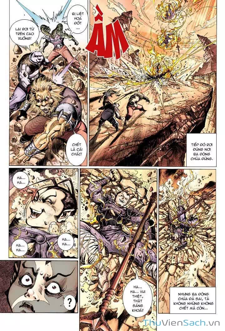 Truyện Tranh Đại Thánh Vương trang 4