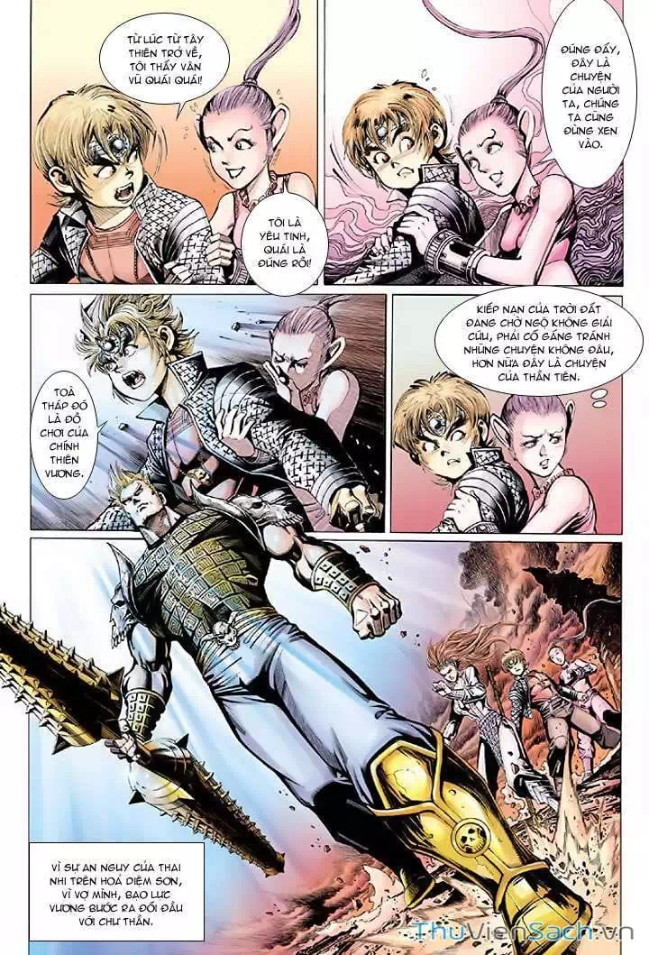 Truyện Tranh Đại Thánh Vương trang 4