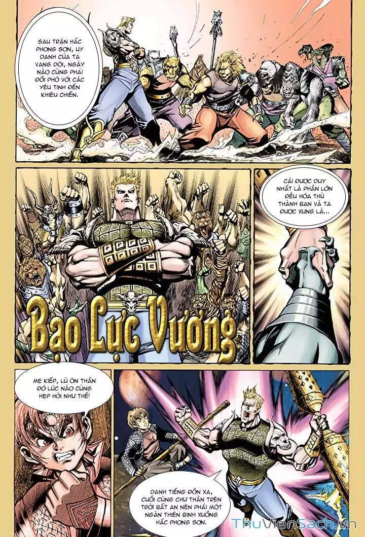 Truyện Tranh Đại Thánh Vương trang 4