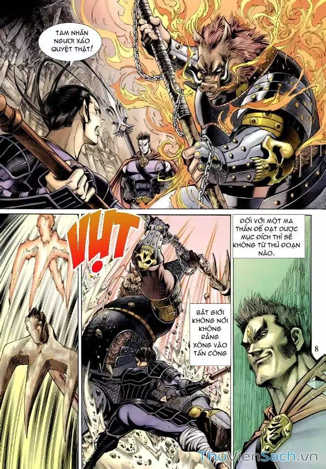 Truyện Tranh Đại Thánh Vương trang 4