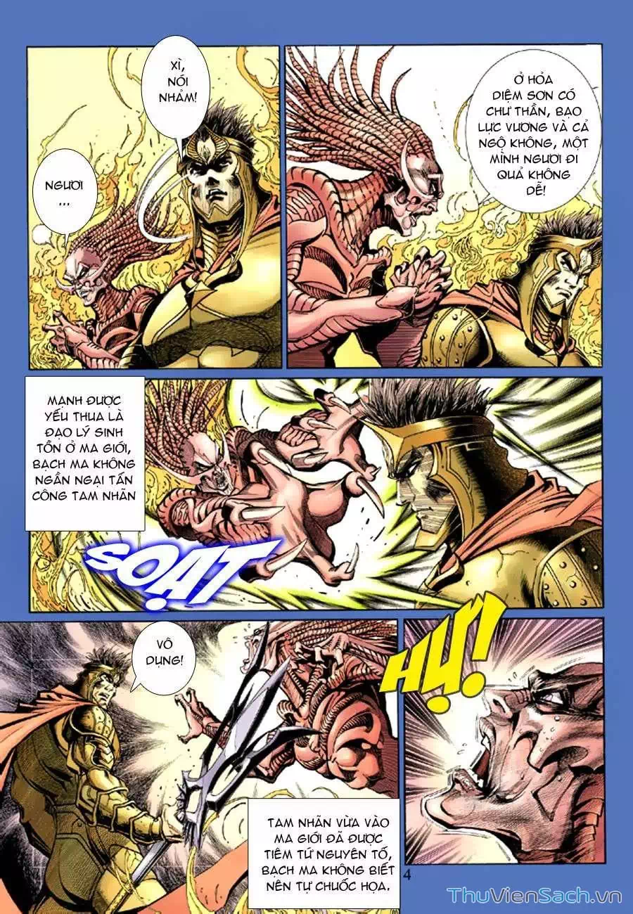 Truyện Tranh Đại Thánh Vương trang 4