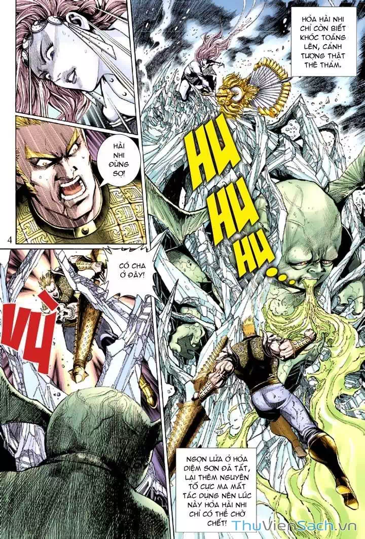 Truyện Tranh Đại Thánh Vương trang 4