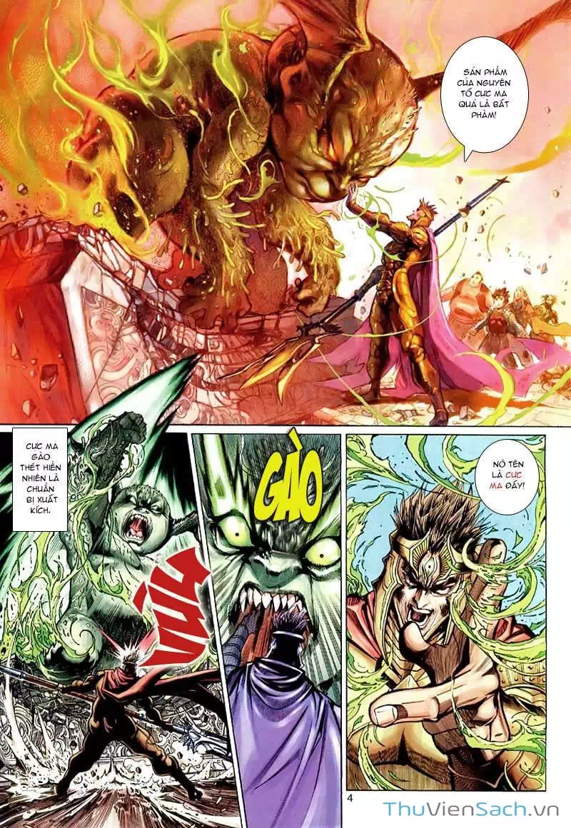Truyện Tranh Đại Thánh Vương trang 4