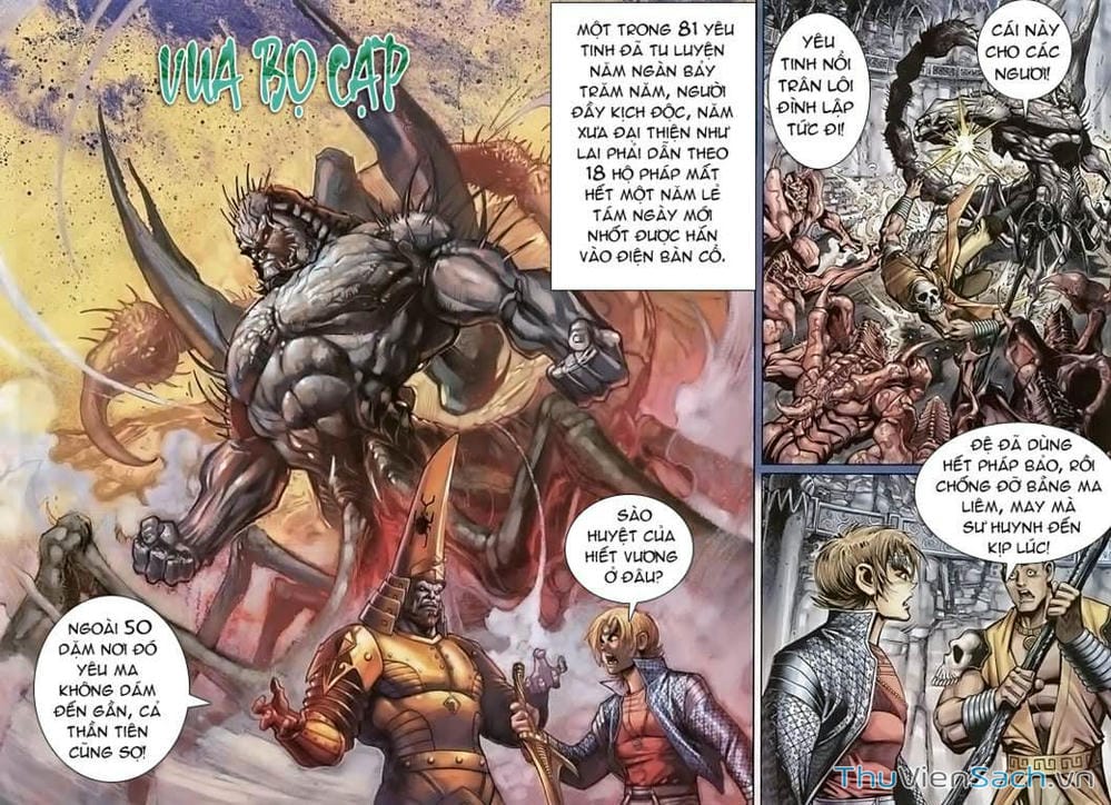 Truyện Tranh Đại Thánh Vương trang 4