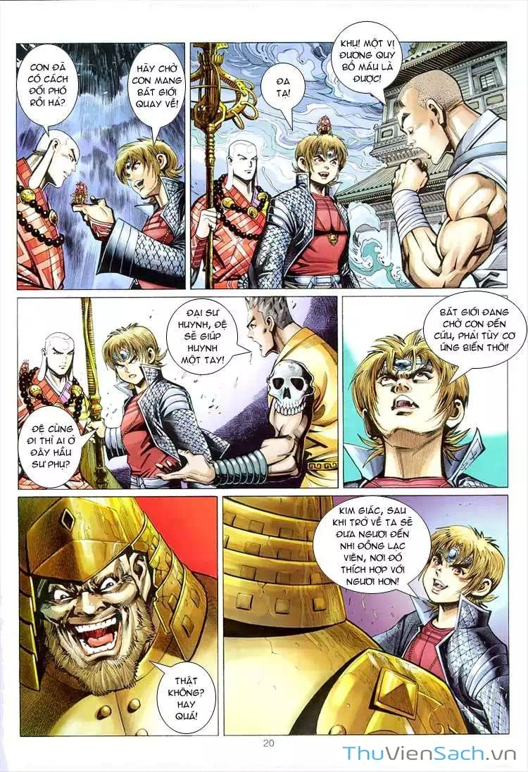 Truyện Tranh Đại Thánh Vương trang 4