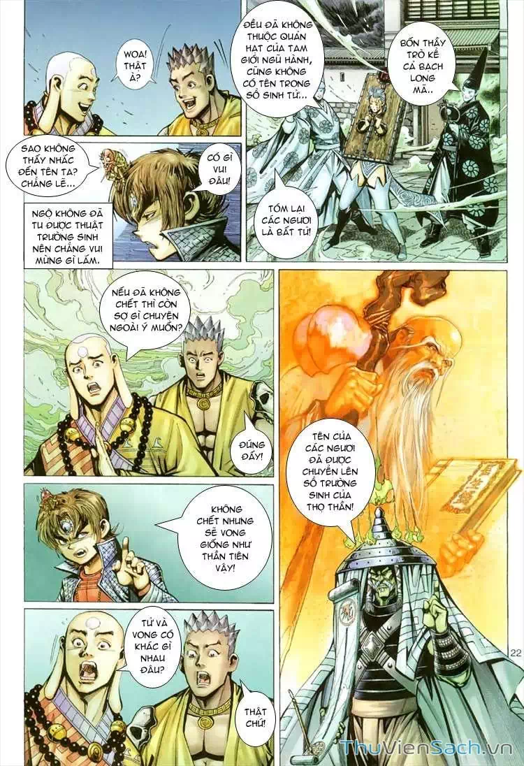 Truyện Tranh Đại Thánh Vương trang 4