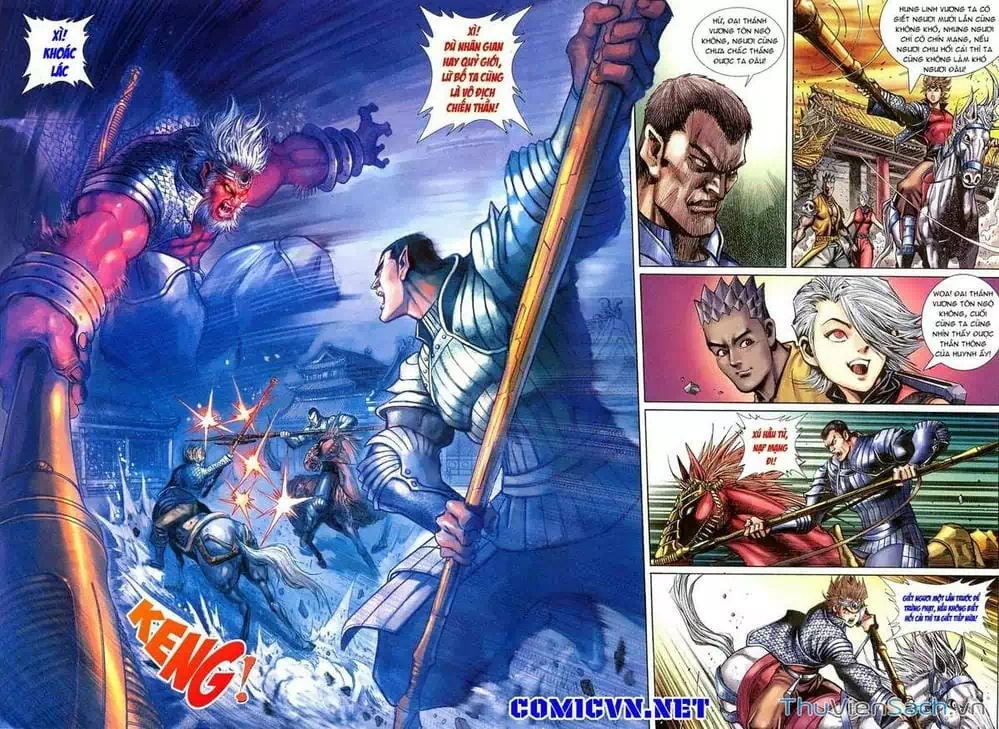 Truyện Tranh Đại Thánh Vương trang 4