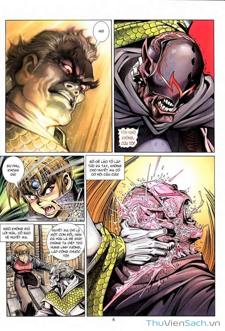 Truyện Tranh Đại Thánh Vương trang 4