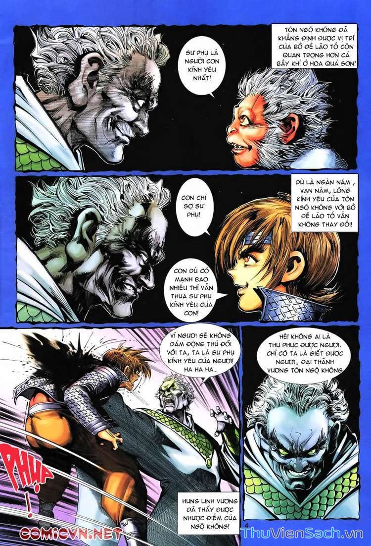 Truyện Tranh Đại Thánh Vương trang 4