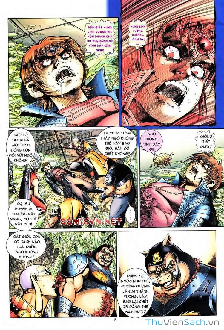 Truyện Tranh Đại Thánh Vương trang 4