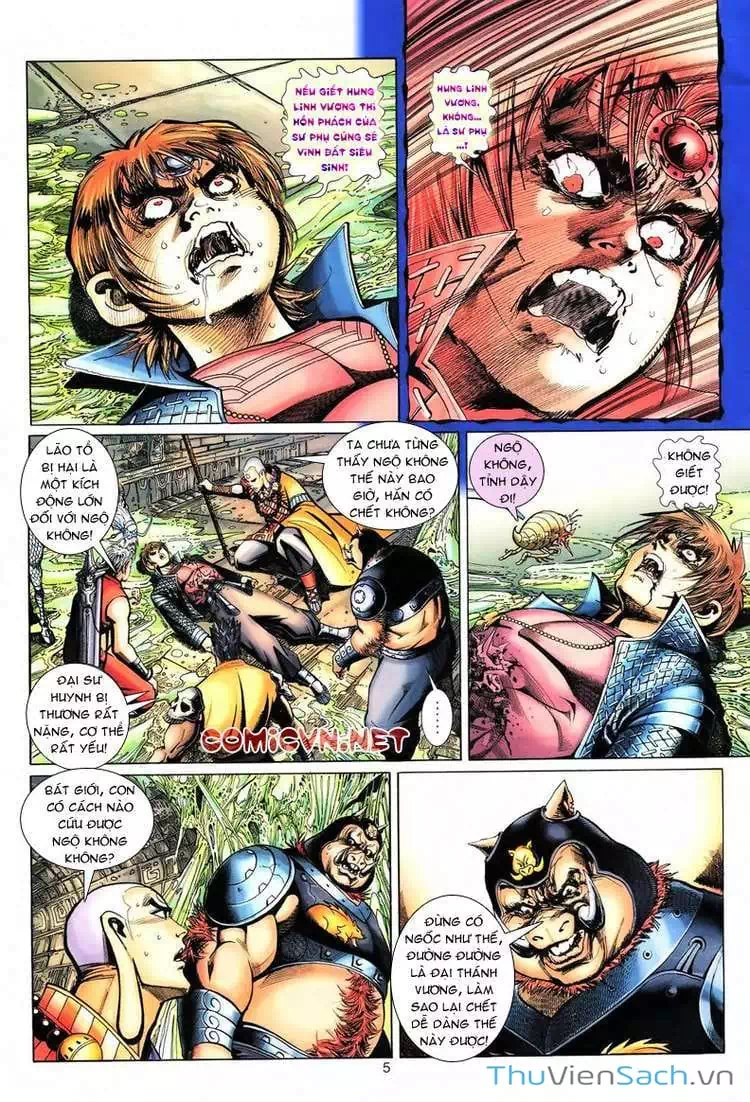 Truyện Tranh Đại Thánh Vương trang 4