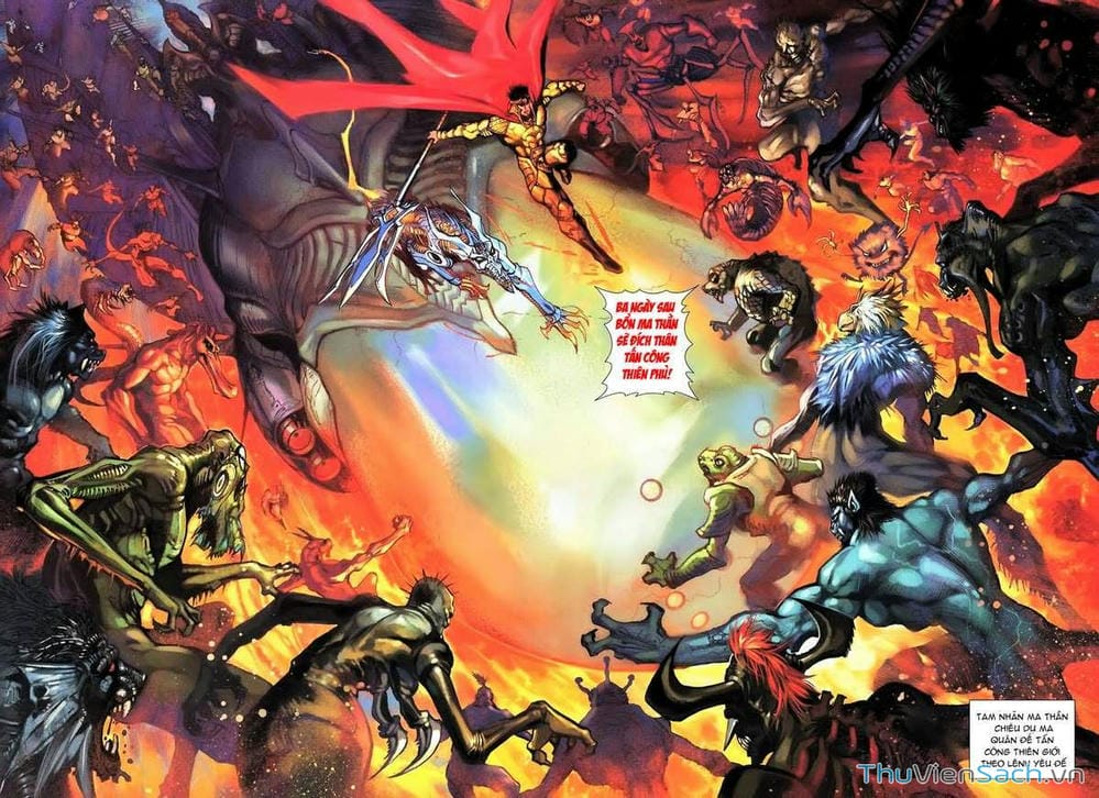 Truyện Tranh Đại Thánh Vương trang 4