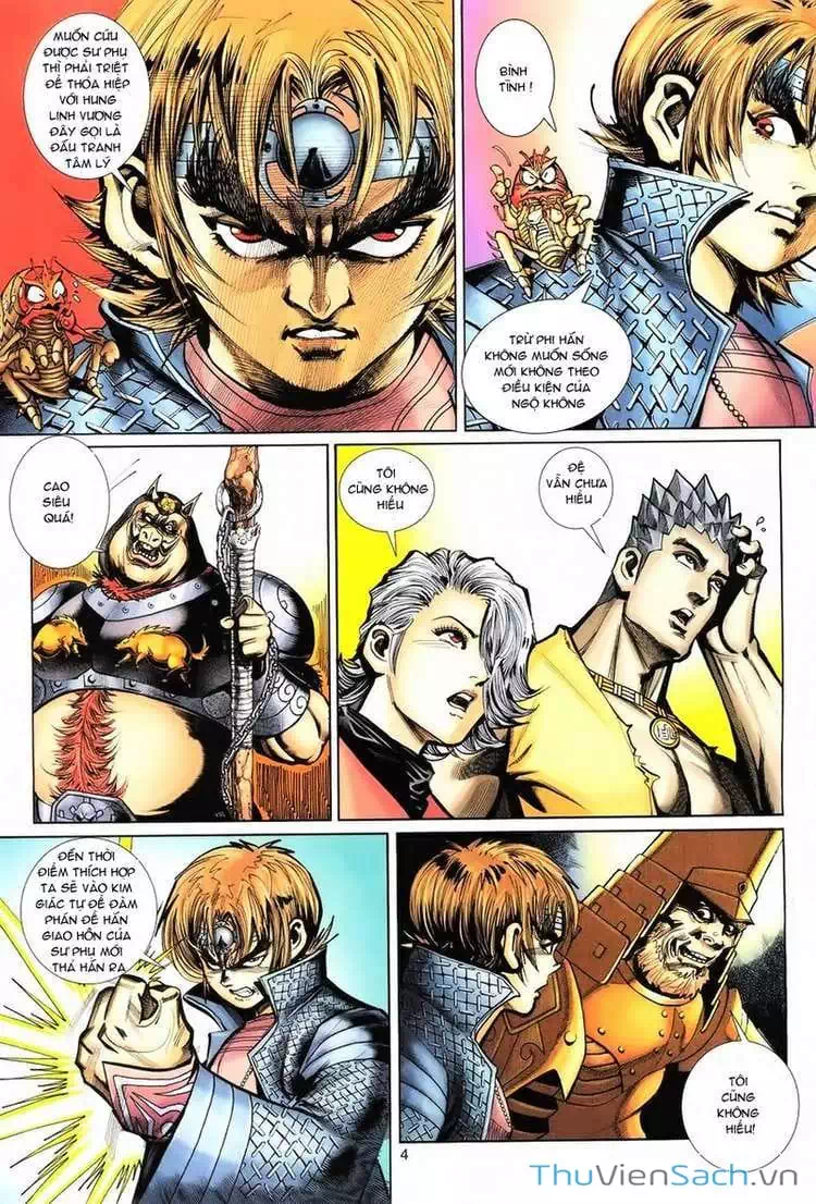 Truyện Tranh Đại Thánh Vương trang 4