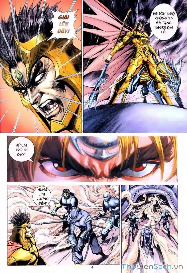 Truyện Tranh Đại Thánh Vương trang 4