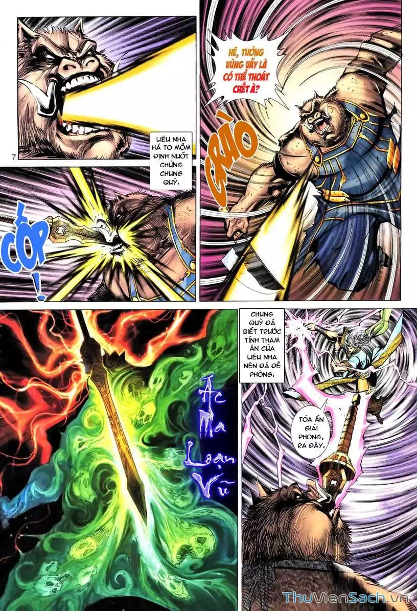 Truyện Tranh Đại Thánh Vương trang 4