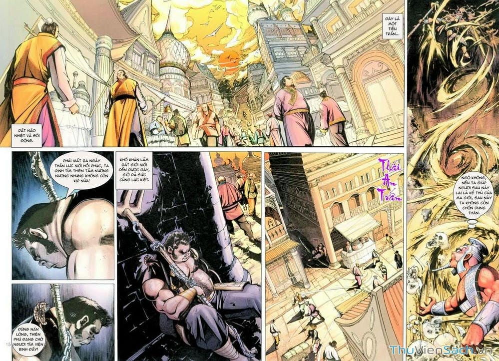 Truyện Tranh Đại Thánh Vương trang 4