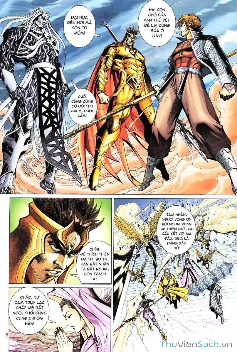 Truyện Tranh Đại Thánh Vương trang 4