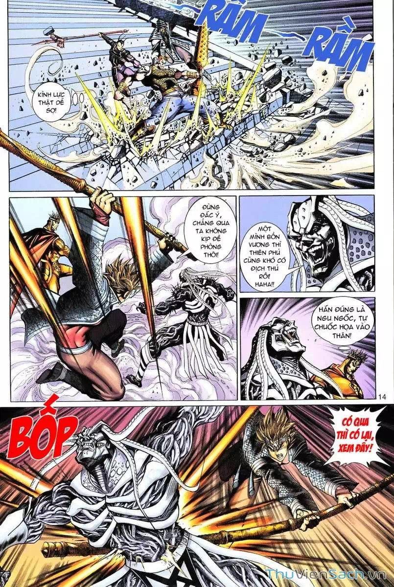 Truyện Tranh Đại Thánh Vương trang 4