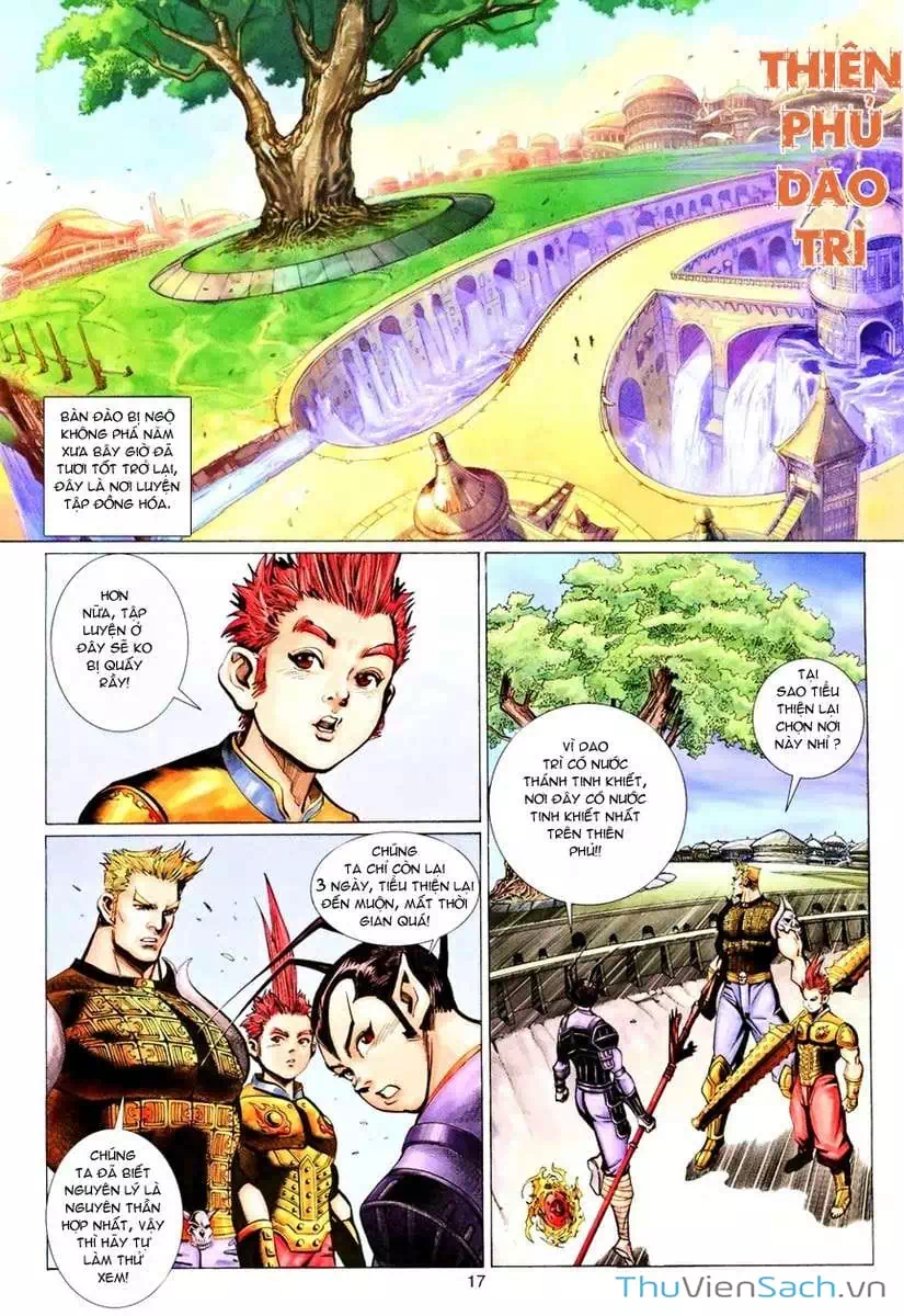 Truyện Tranh Đại Thánh Vương trang 4