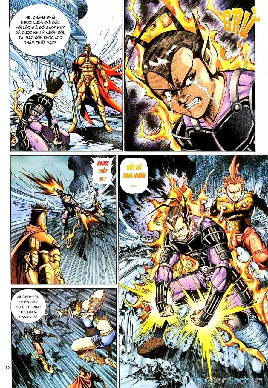 Truyện Tranh Đại Thánh Vương trang 4