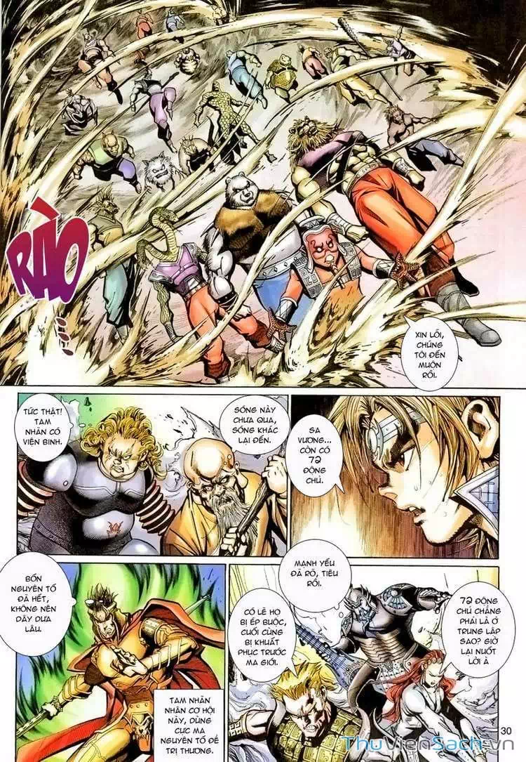 Truyện Tranh Đại Thánh Vương trang 4