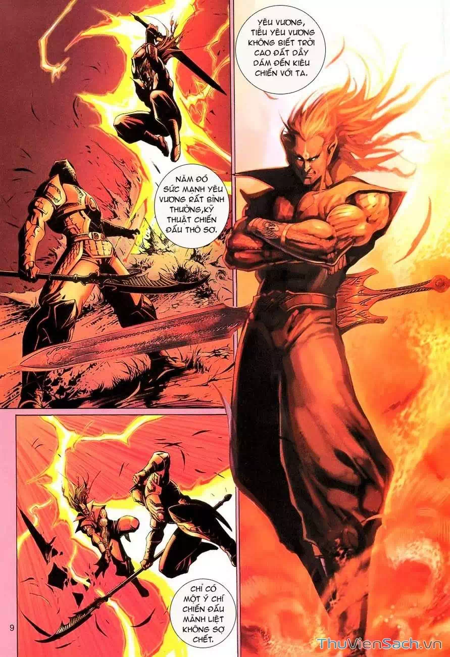 Truyện Tranh Đại Thánh Vương trang 4