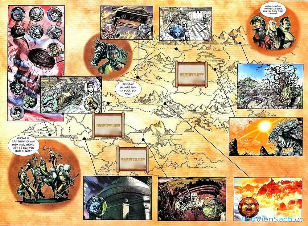 Truyện Tranh Đại Thánh Vương trang 4