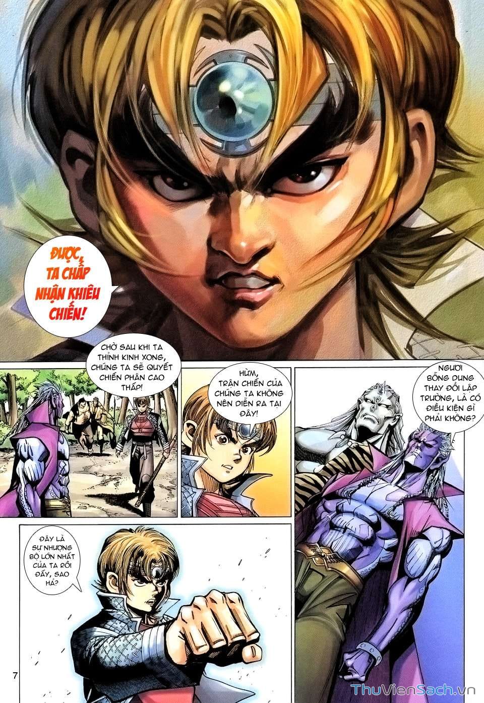 Truyện Tranh Đại Thánh Vương trang 4