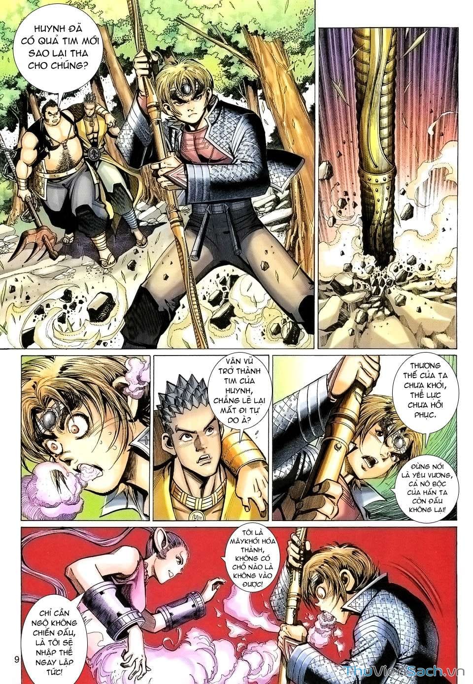 Truyện Tranh Đại Thánh Vương trang 4