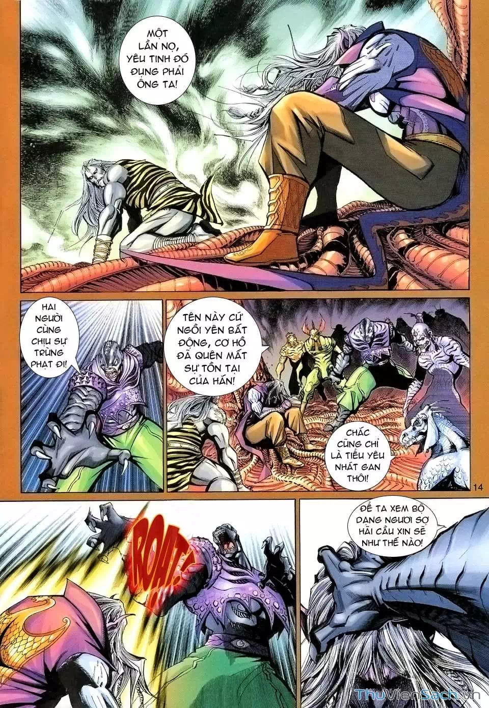 Truyện Tranh Đại Thánh Vương trang 4