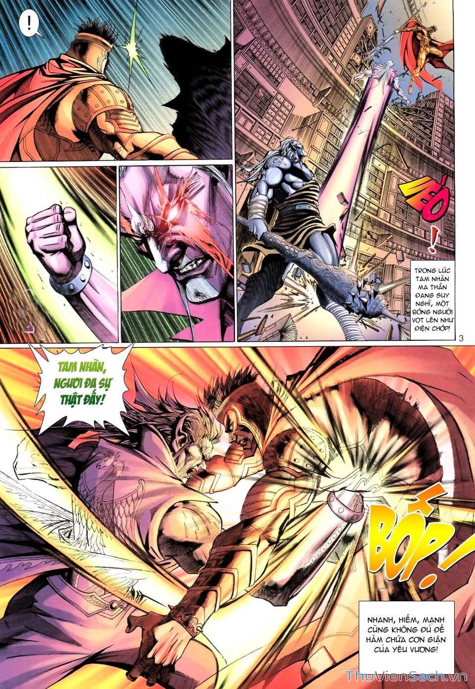 Truyện Tranh Đại Thánh Vương trang 4